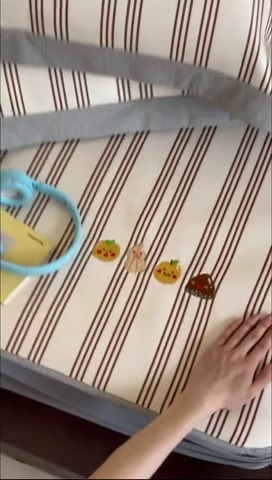 91家纺网 家纺一手货源 找家纺 时年家纺 2024新款条纹刺绣冰丝凉席--床笠款 床笠款-好事花生