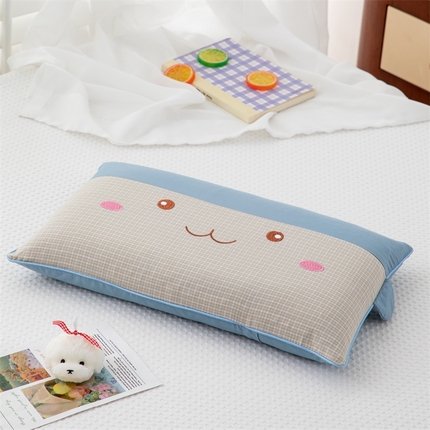 91家纺网 家纺一手货源 找家纺 （总）织布人 2024新款荞麦枕全棉水洗棉婴童0-6-12岁儿童学生枕幼儿园午睡枕