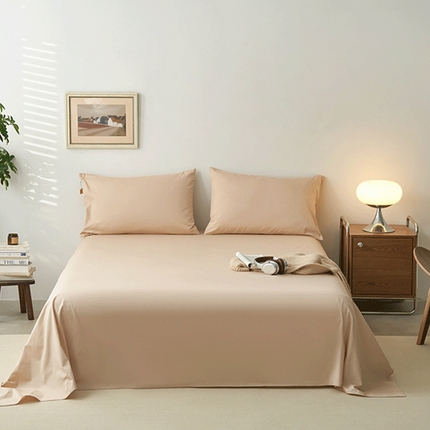 91家纺网 家纺一手货源 找家纺 （总）凯磊家纺 2024新款高支高密.纯色南汐系列--单床单