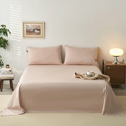 91家纺网 家纺一手货源 找家纺 （总）凯磊家纺 2024新款高支高密.纯色南汐系列--单床单