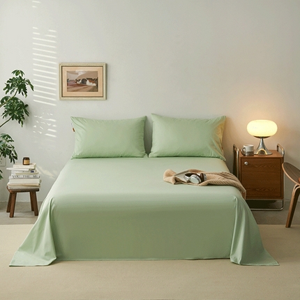 91家纺网 家纺一手货源 找家纺 （总）凯磊家纺 2024新款高支高密.纯色南汐系列--单床单