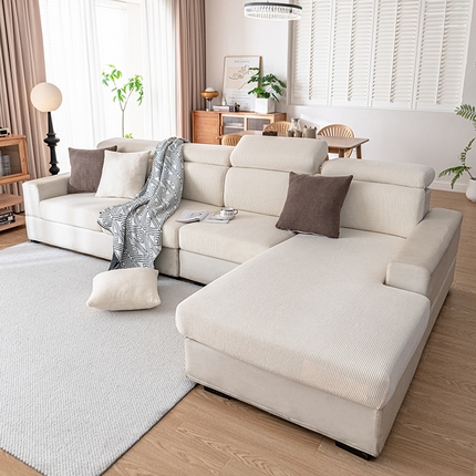 91家纺网 家纺一手货源 找家纺 （总）沐沐家纺 2026新款纯色灯芯绒沙发笠