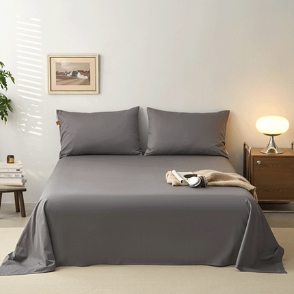 91家纺网 家纺一手货源 找家纺 （总）凯磊家纺 2024新款高支高密.纯色南汐系列--单床单