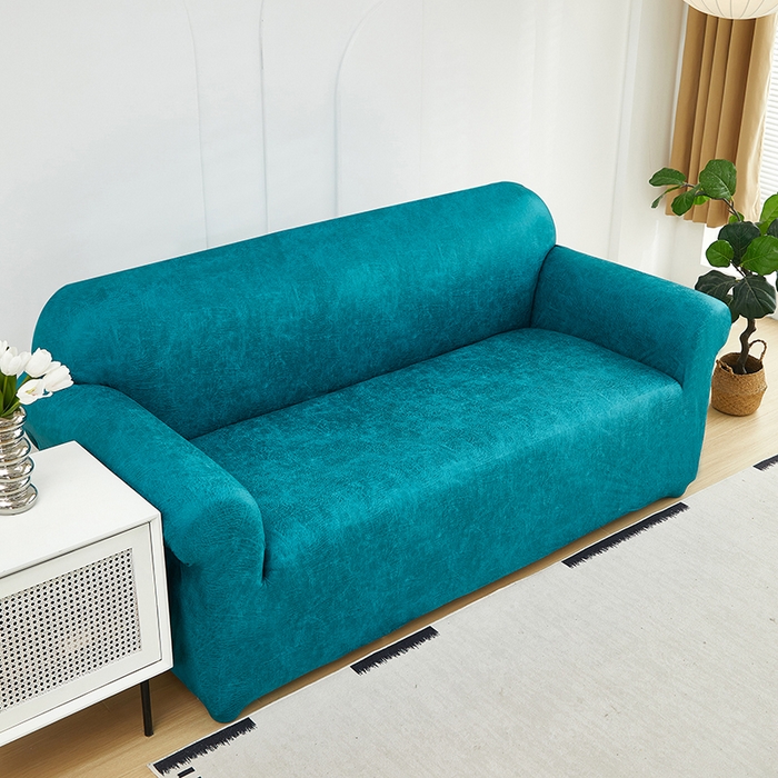 91家纺网 家纺一手货源 找家纺 共鸣沙发套 2024新款纳米科技布系列沙发套 科技布-杉绿