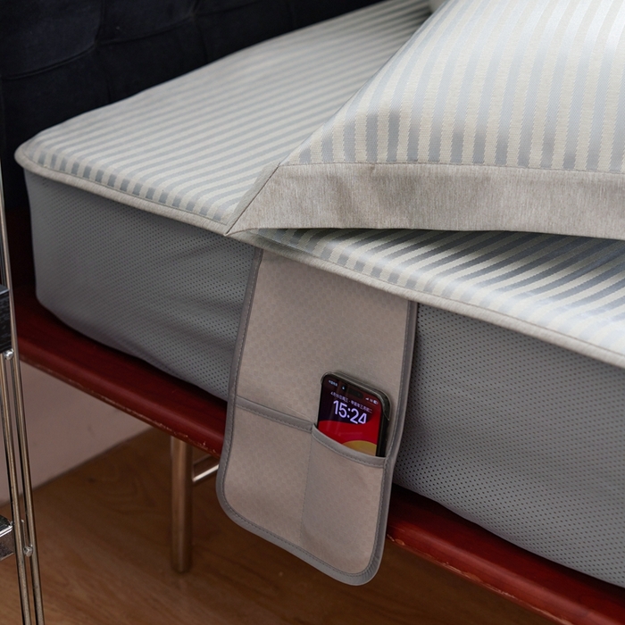 91家纺网 家纺一手货源 找家纺 （总）时年家纺 2024新款wish笑脸冰丝凉席