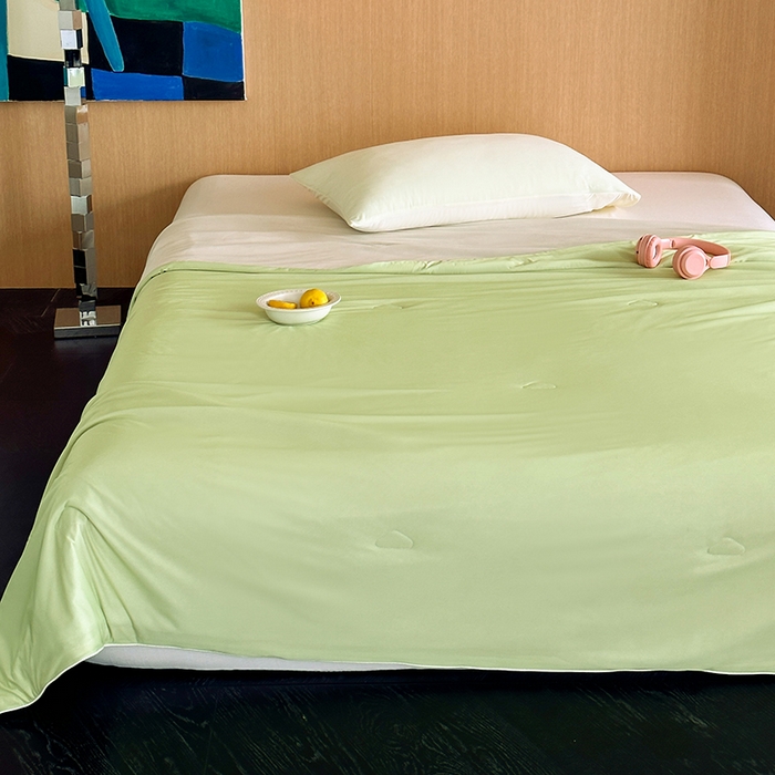 91家纺网 家纺一手货源 找家纺 （总）昔可家纺 2024新款冰淇淋瓜瓜夏凉被