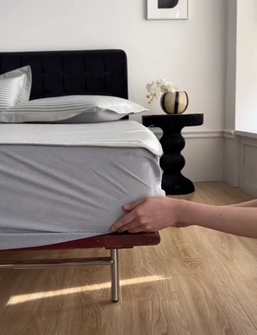 91家纺网 家纺一手货源 找家纺 时年家纺 2024新款wish笑脸冰丝凉席 wish 白