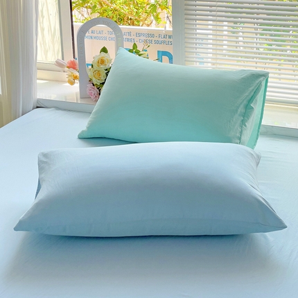 91家纺网 家纺一手货源 找家纺 （总）艾特你  2024新款A类水洗棉单枕套系列