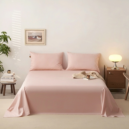 91家纺网 家纺一手货源 找家纺 （总）凯磊家纺 2024新款高支高密.纯色南汐系列--单床单