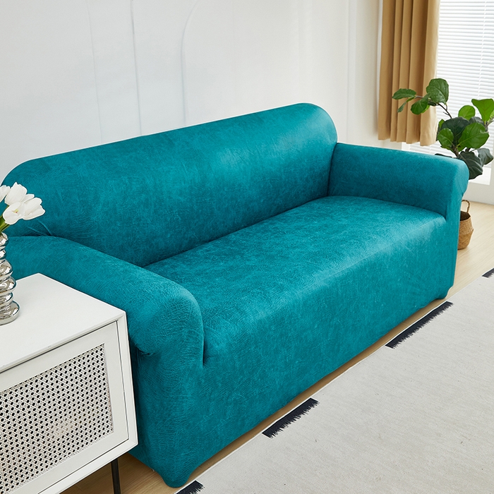 91家纺网 家纺一手货源 找家纺 共鸣沙发套 2024新款纳米科技布系列沙发套 科技布-杉绿