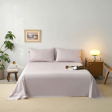 91家纺网 家纺一手货源 找家纺 （总）凯磊家纺 2024新款高支高密.纯色南汐系列--单床单