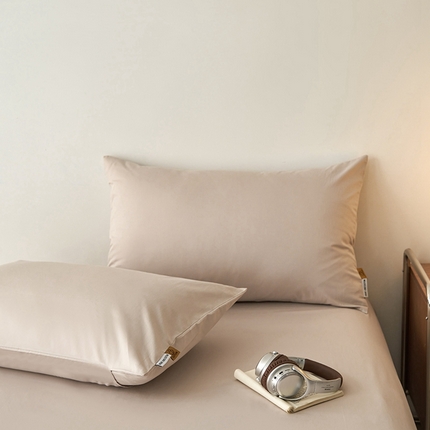 91家纺网 家纺一手货源 找家纺 （总）凯磊家纺 2024新款高支高密.纯色南汐系列--单枕套