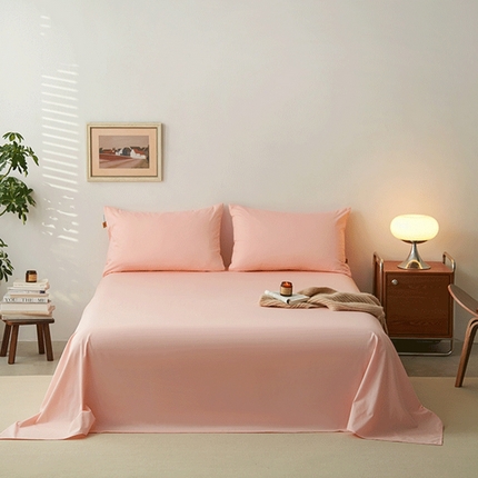 91家纺网 家纺一手货源 找家纺 （总）凯磊家纺 2024新款高支高密.纯色南汐系列--单床单