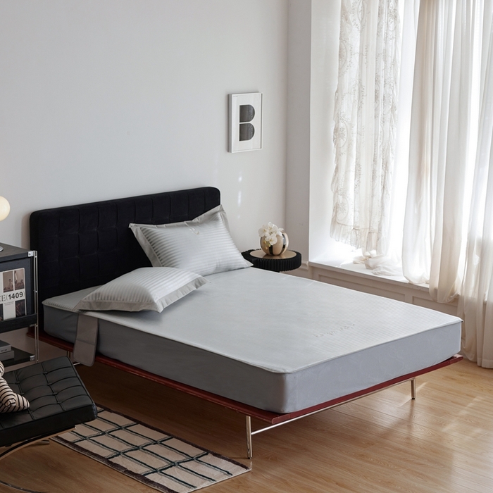 91家纺网 家纺一手货源 找家纺 （总）时年家纺 2024新款wish笑脸冰丝凉席