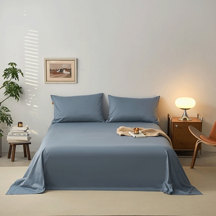 91家纺网 家纺一手货源 找家纺 （总）凯磊家纺 2024新款高支高密.纯色南汐系列--单床单