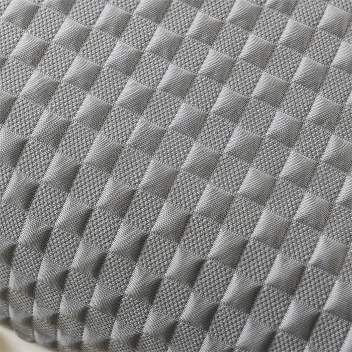 91家纺网 家纺一手货源 找家纺 乐家欣 2024新款A类抗菌冰豆豆床裙款凉席 菱格-极致灰