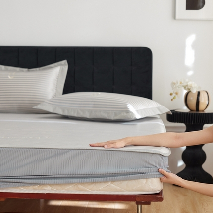 时年家纺 2024新款wish笑脸冰丝凉席 wish 米