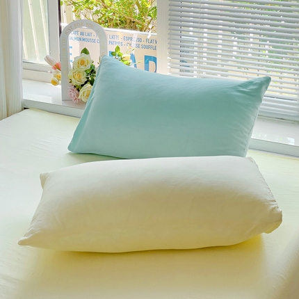 91家纺网 家纺一手货源 找家纺 （总）艾特你  2024新款A类水洗棉单枕套系列