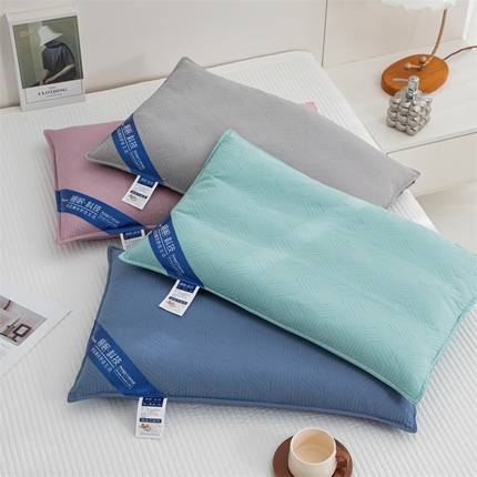 （总）织布人 2024新款荞麦枕全棉分区护颈睡眠科技全荞麦枕颈椎枕硬枕