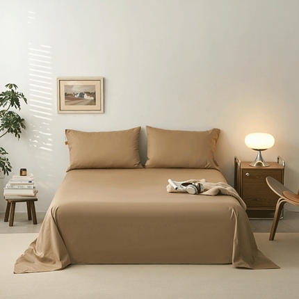 91家纺网 家纺一手货源 找家纺 （总）凯磊家纺 2024新款高支高密.纯色南汐系列--单床单