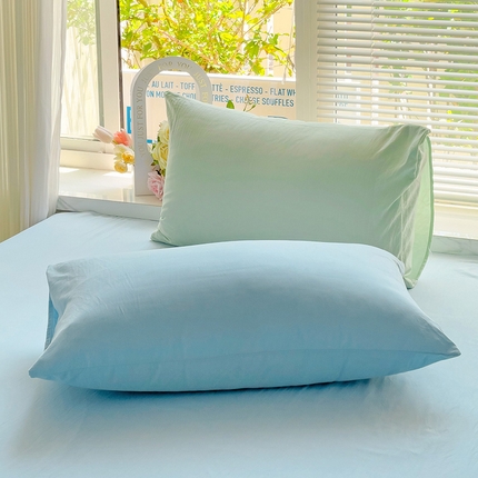 91家纺网 家纺一手货源 找家纺 （总）艾特你  2024新款A类水洗棉单枕套系列