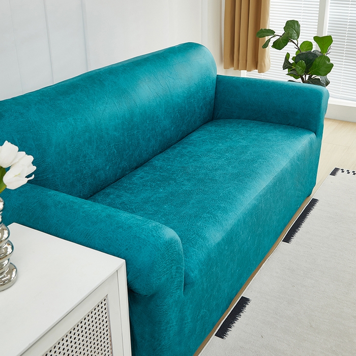 91家纺网 家纺一手货源 找家纺 共鸣沙发套 2024新款纳米科技布系列沙发套 科技布-杉绿