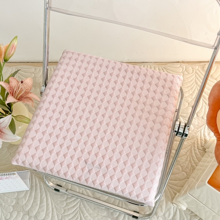 91家纺网 家纺一手货源 找家纺 （总）番茄+ 2025记忆棉冰豆豆 椅子垫 坐垫