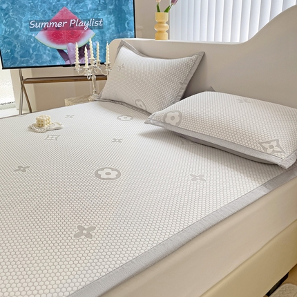 91家纺网 家纺一手货源 找家纺 （总）逸尚阁  2025新款凉豆豆凉席三件套