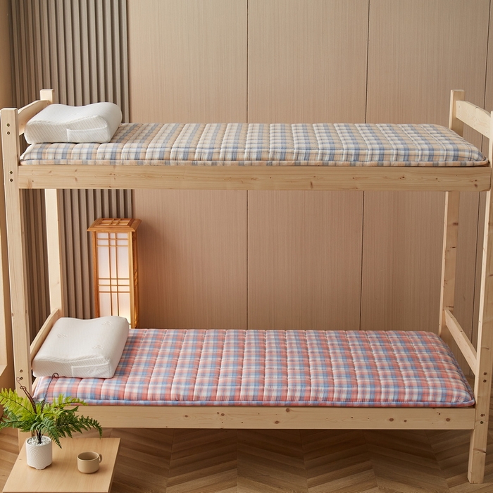 91家纺网 家纺一手货源 找家纺 （总）祁恋婷家居 2024新款全棉水洗棉棉花床褥床垫【床垫遮盖物】系列-学生款