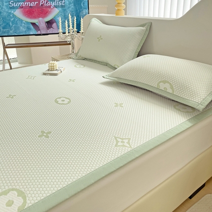 91家纺网 家纺一手货源 找家纺 （总）逸尚阁  2025新款凉豆豆凉席三件套