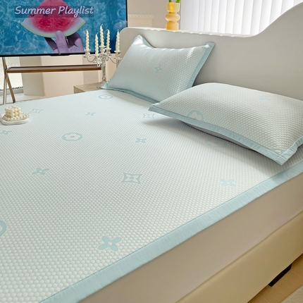 91家纺网 家纺一手货源 找家纺 （总）逸尚阁  2025新款凉豆豆凉席三件套