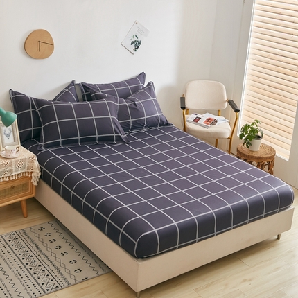 91家纺网 家纺一手货源 找家纺 （总1）卓越 工厂直营新款128*68全棉印花斜纹单床笠