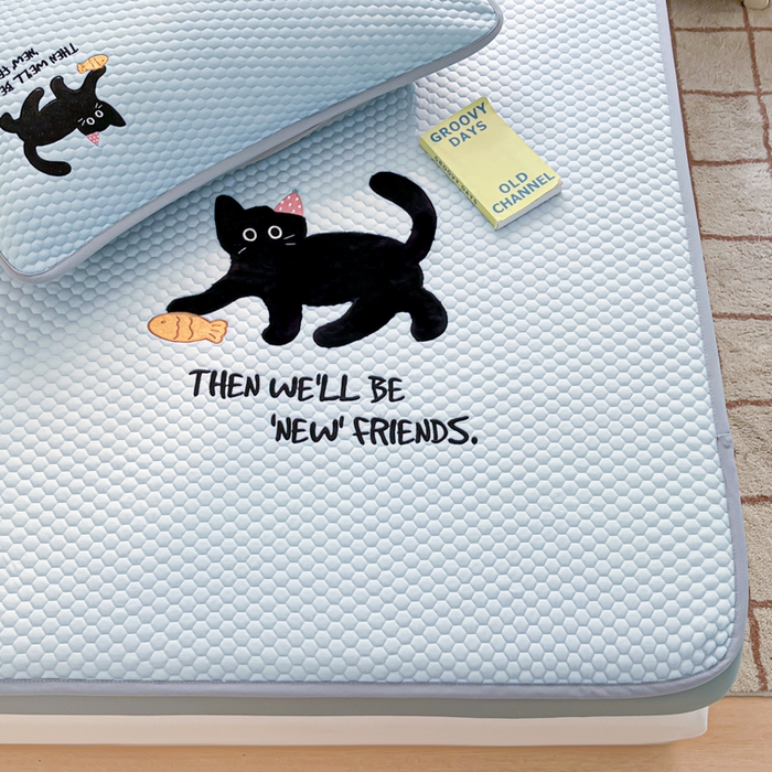 91家纺网 家纺一手货源 找家纺 （总）慕尚家纺 2025新款冻冻席刺绣系列