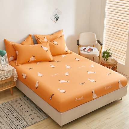 91家纺网 家纺一手货源 找家纺 （总1）卓越 工厂直营新款128*68全棉印花斜纹单床笠