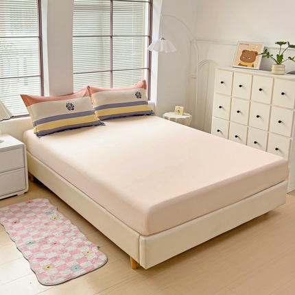 91家纺网 家纺一手货源 找家纺 （总1）卓越 工厂直营新款128*68全棉印花斜纹单床笠