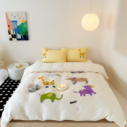 91家纺网 家纺一手货源 找家纺 （总）西西家居 2024新款数码兰精天丝套件