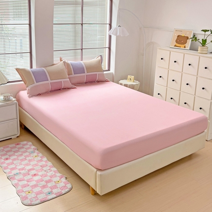 91家纺网 家纺一手货源 找家纺 （总1）卓越 工厂直营新款128*68全棉印花斜纹单床笠