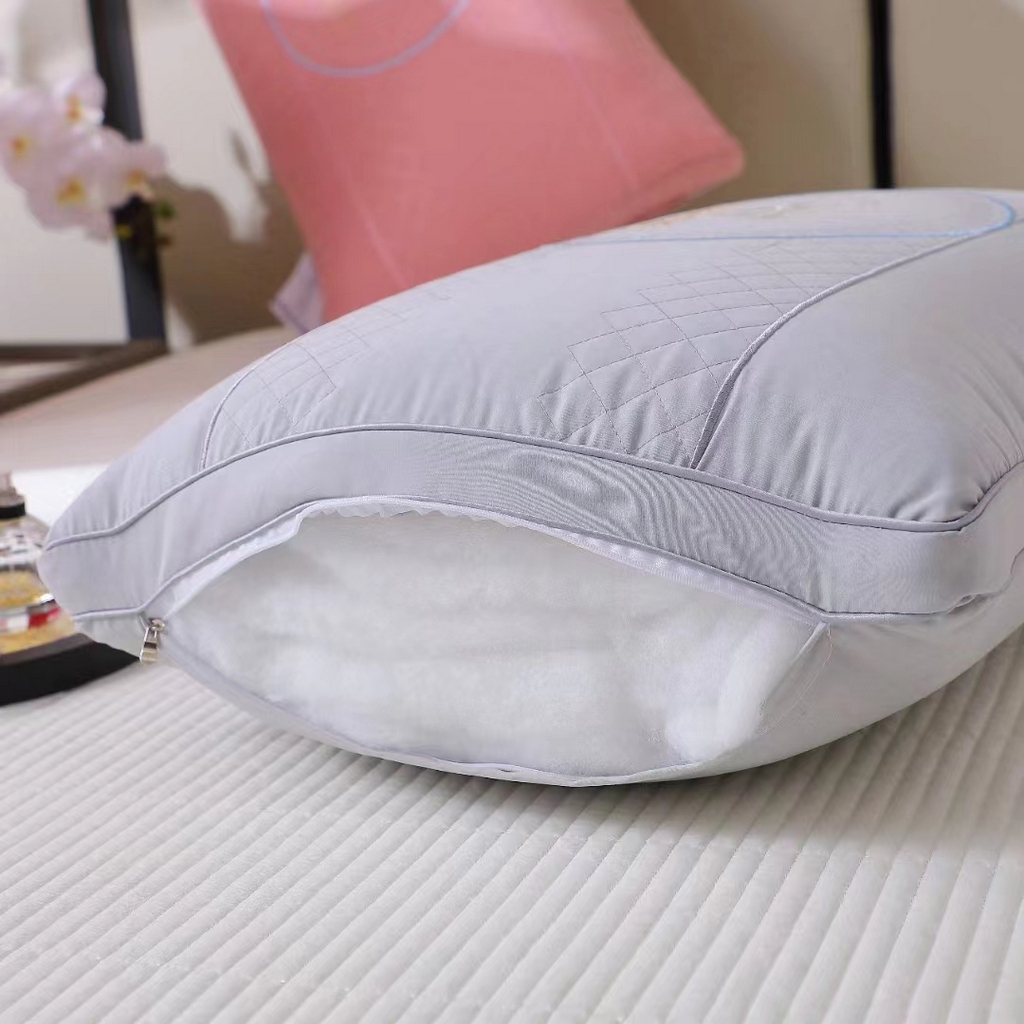 91家纺网 家纺一手货源 找家纺 （总）其乐枕芯 2024新款羊绒蛋白枕--羊绒蛋白热熔枕超30天不退不换 