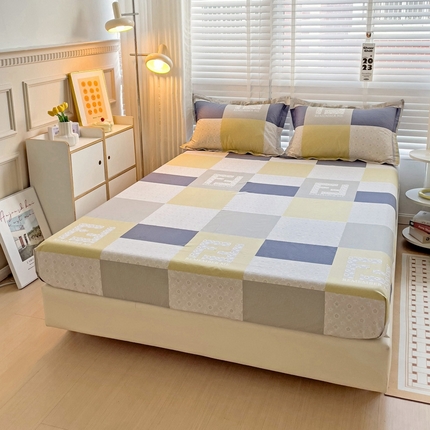 91家纺网 家纺一手货源 找家纺 （总1）卓越 工厂直营新款128*68全棉印花斜纹单床笠