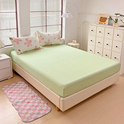 91家纺网 家纺一手货源 找家纺 （总1）卓越 工厂直营新款128*68全棉印花斜纹单床笠