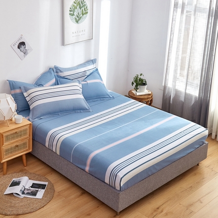 91家纺网 家纺一手货源 找家纺 （总1）卓越 工厂直营新款128*68全棉印花斜纹单床笠