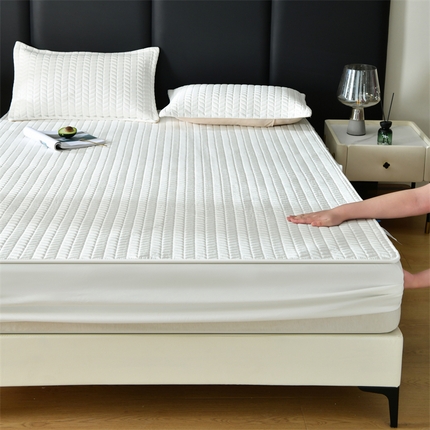 91家纺网 家纺一手货源 找家纺 （总）鑫钰 2024新款10mm加厚天丝乳胶凉席床笠款