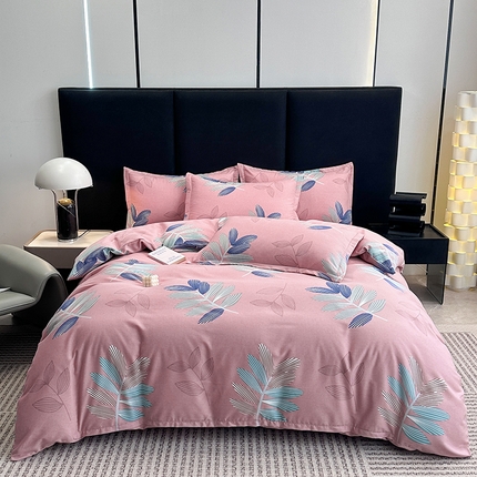 91家纺网 家纺一手货源 找家纺 （总）南通菲度家纺 2024新款全棉加厚磨毛四件套