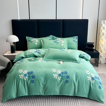 91家纺网 家纺一手货源 找家纺 （总）南通菲度家纺 2024新款全棉加厚磨毛四件套