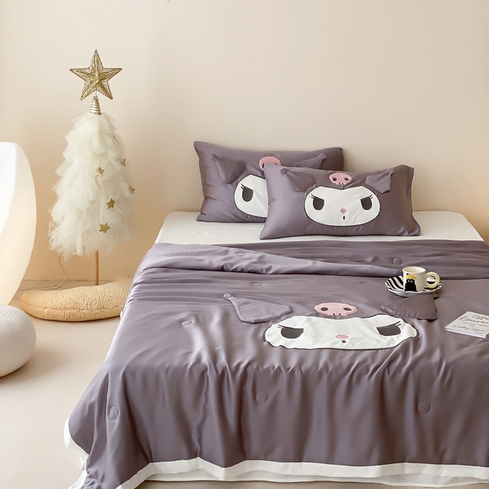 91家纺网 家纺一手货源 找家纺 （总）黛舒家居 2024新款莱赛尔三丽鸥夏被被子被芯