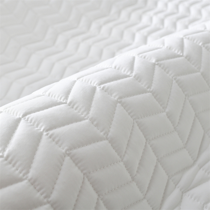 91家纺网 家纺一手货源 找家纺 鑫钰 2024新款冰格乳胶席 典雅白