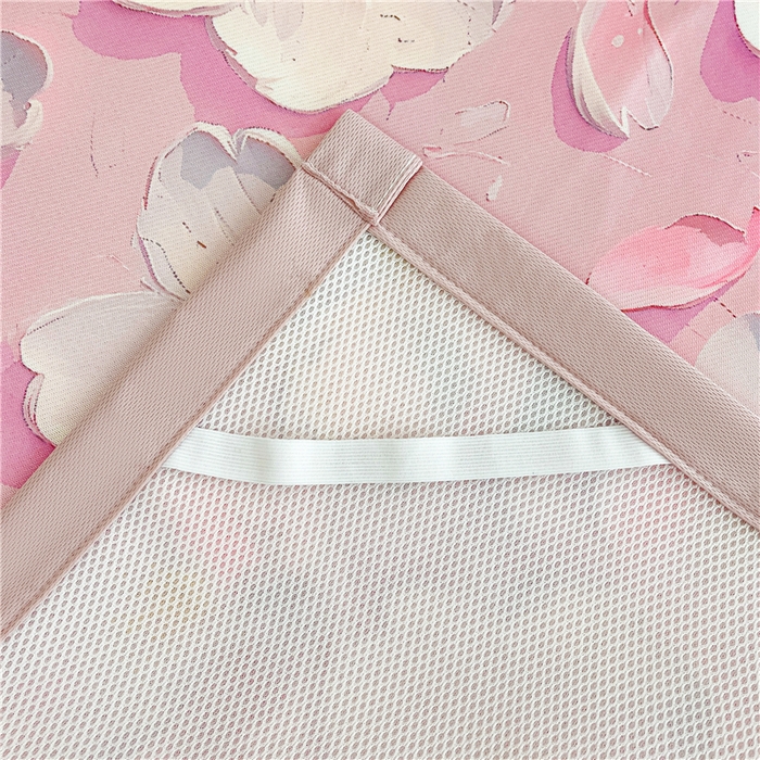 91家纺网 家纺一手货源 找家纺 喜居 2024新款A类凉感冰丝凉席 桃花朵朵