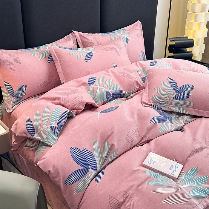 91家纺网 家纺一手货源 找家纺 （总）南通菲度家纺 2024新款全棉加厚磨毛四件套