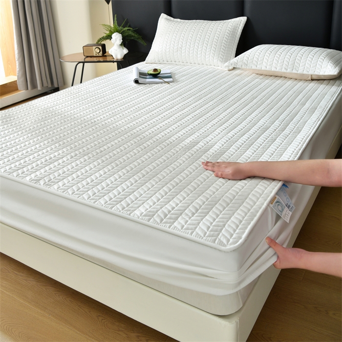 91家纺网 家纺一手货源 找家纺 （总）鑫钰 2024新款10mm加厚天丝乳胶凉席床笠款