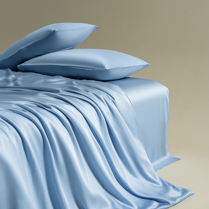 91家纺网 家纺一手货源 找家纺 猪先生 2024新款高支轻奢100%莱赛尔天丝单被套裸睡夏季被罩 焦糖奶